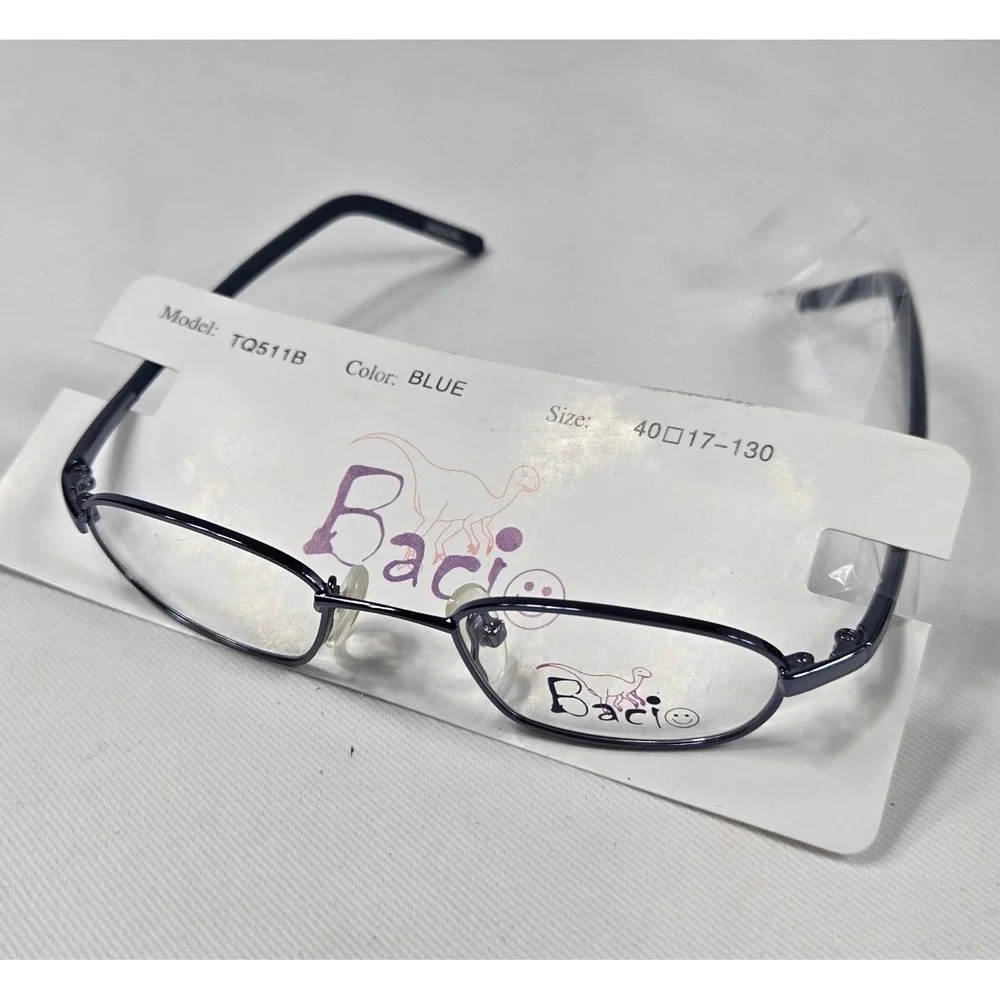 Baci blue eyeglasses
